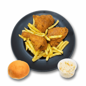 ران مرغ سوخاری (نرمال)